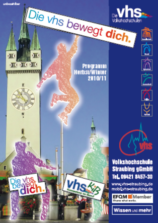 2010 "Programm Herbst/Winter 2010/11" Volkshochschule Straubing gGmbH